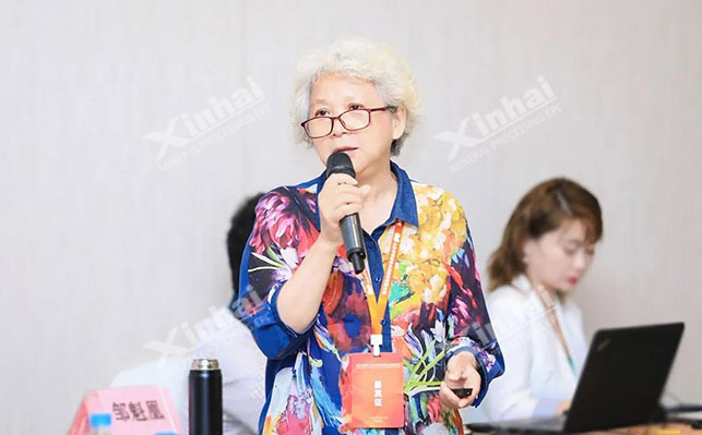 鑫海礦裝技術總監(jiān)鄒魁凰女士論壇演講