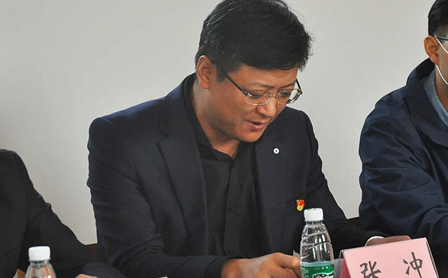 高新區(qū)福山園張沖主任致開場(chǎng)辭