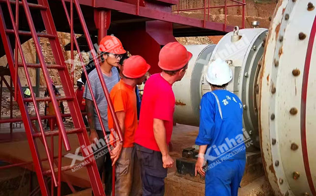 鑫海礦山設備安裝調試